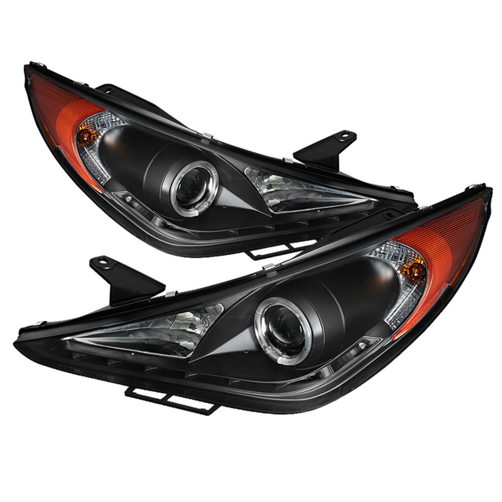 Spyder Auto 5042477 Halo DRL LED Projector Headlight for Select Hyundai Sonata