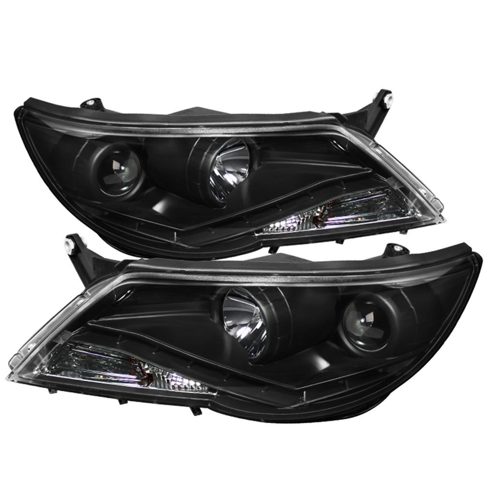Spyder Auto 5042651 DRL LED Projector Headlights for Select Volkswagen Tiguan