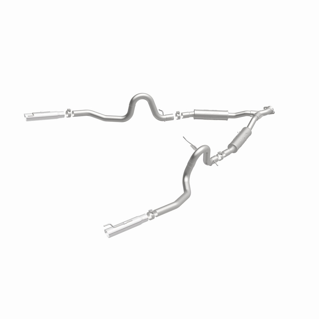 MagnaFlow Exhaust Products 15717 Street Series Polished Cat-Back System for Select Ford Mustang