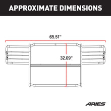 Load image into Gallery viewer, ARIES 5051 Black Steel Grille Guard, Select Dodge Nitro for Select Dodge Nitro