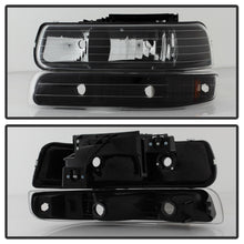 Load image into Gallery viewer, Spyder Auto 5064219 XTune Crystal Headlights/Bumper Lights for Select Chevrolet Silverado 1500, Chevrolet Silverado HD, Chevrolet Silverado 2500, Chevrolet Silverado HD, Chevrolet Silverado 3500, Chevrolet Suburban 1500, Chevrolet Suburban 2500,