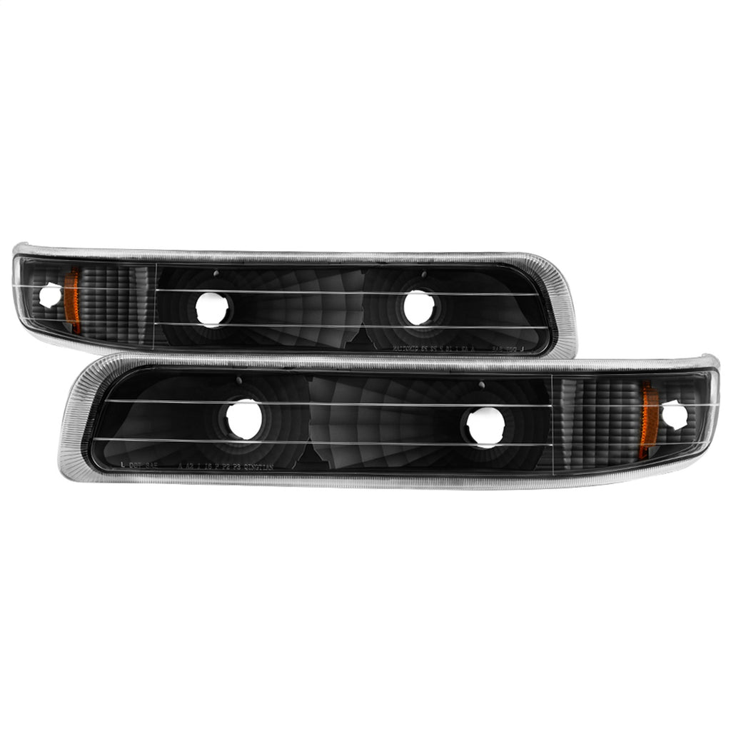 Spyder Auto 5064271 XTune Amber Reflector Bumper Lights for Select Chevrolet Silverado 1500, Chevrolet Silverado 2500, Chevrolet Silverado HD, Chevrolet Silverado 3500, Chevrolet Tahoe
