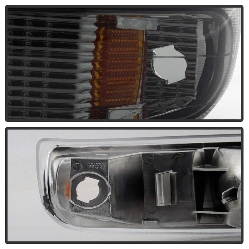 Spyder Auto 5064288 XTune Amber Reflector Bumper Lights for Select Chevrolet Silverado 1500, Chevrolet Silverado 2500, Chevrolet Silverado HD, Chevrolet Silverado 3500, Chevrolet Tahoe