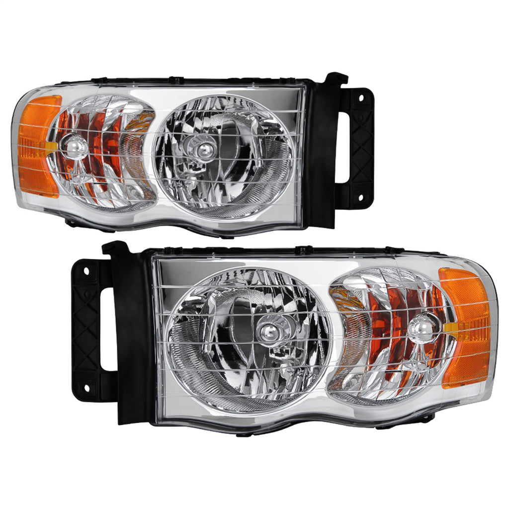 Spyder Auto 5064486 Crystal Headlights for Select Dodge Ram 1500, Dodge Ram 2500, Dodge Ram