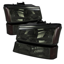 Load image into Gallery viewer, Spyder Auto 5064523 XTune Crystal Headlights/Bumper Lights for Select Chevrolet Silverado 1500, Chevrolet Silverado Classic, Chevrolet Silverado HD, Chevrolet Silverado HD Classic, Chevrolet Silverado 2500, Chevrolet Silverado HD, Chevrolet Silverado HD