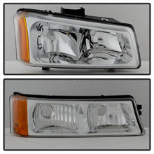 Load image into Gallery viewer, Spyder Auto 5064912 XTune Crystal Headlights/Bumper Lights for Select Chevrolet Silverado 1500, Chevrolet Silverado Classic, Chevrolet Silverado HD, Chevrolet Silverado HD Classic, Chevrolet Silverado 2500, Chevrolet Silverado HD, Chevrolet Silverado