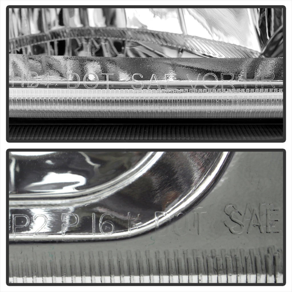 Spyder Auto 5064912 XTune Crystal Headlights/Bumper Lights for Select Chevrolet Silverado 1500, Chevrolet Silverado Classic, Chevrolet Silverado HD, Chevrolet Silverado HD Classic, Chevrolet Silverado 2500, Chevrolet Silverado HD, Chevrolet Silverado