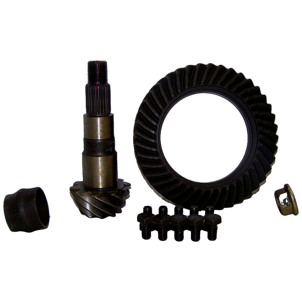 Crown Automotive Jeep Replacement 5066085AA Ring & Pinion Kit for Jeep 2002-2007 KJ Liberty w/ D30 Front Axle, 4.10 Ratio for Select Jeep Liberty
