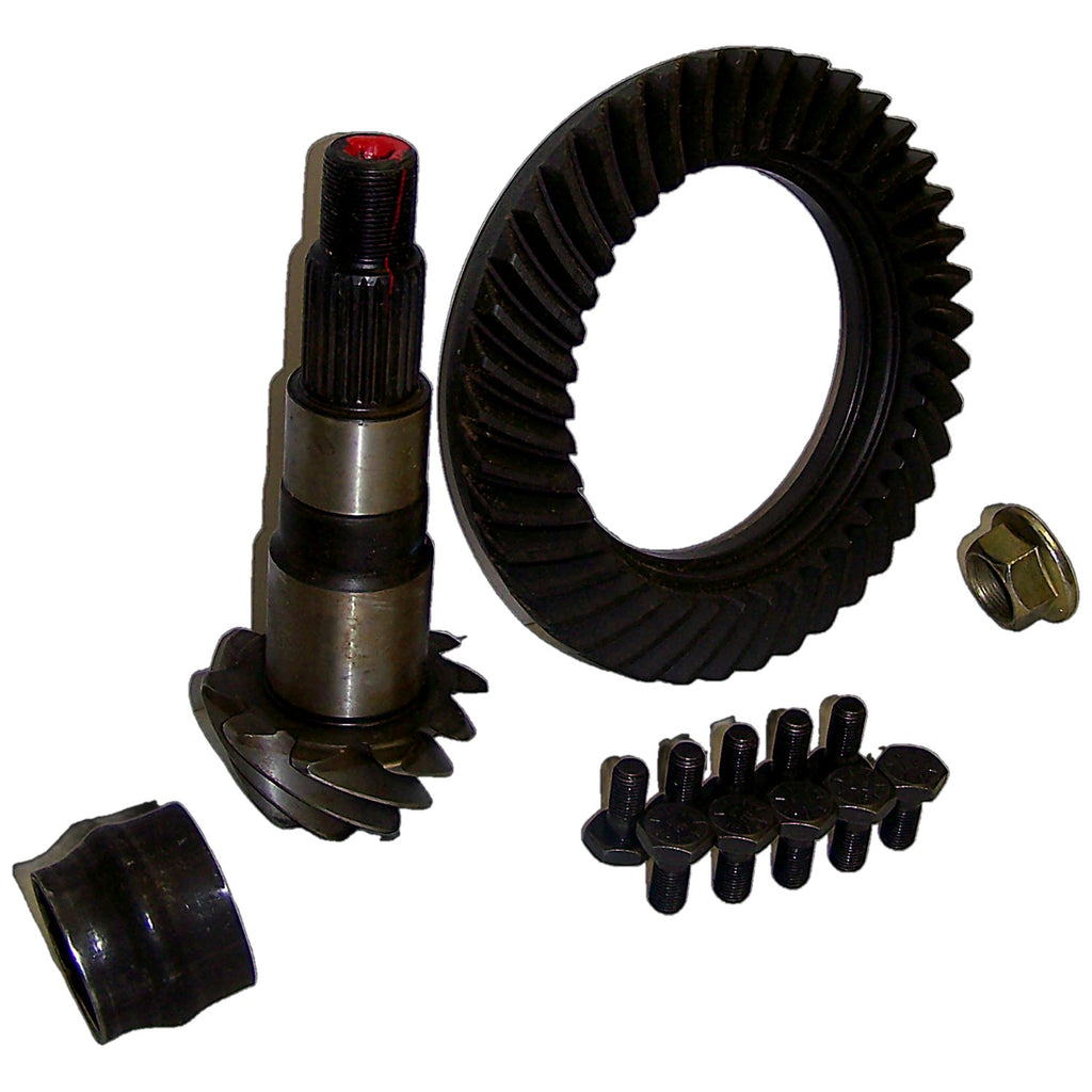 Crown Automotive Jeep Replacement 5066085AA Ring & Pinion Kit for Jeep 2002-2007 KJ Liberty w/ D30 Front Axle, 4.10 Ratio for Select Jeep Liberty
