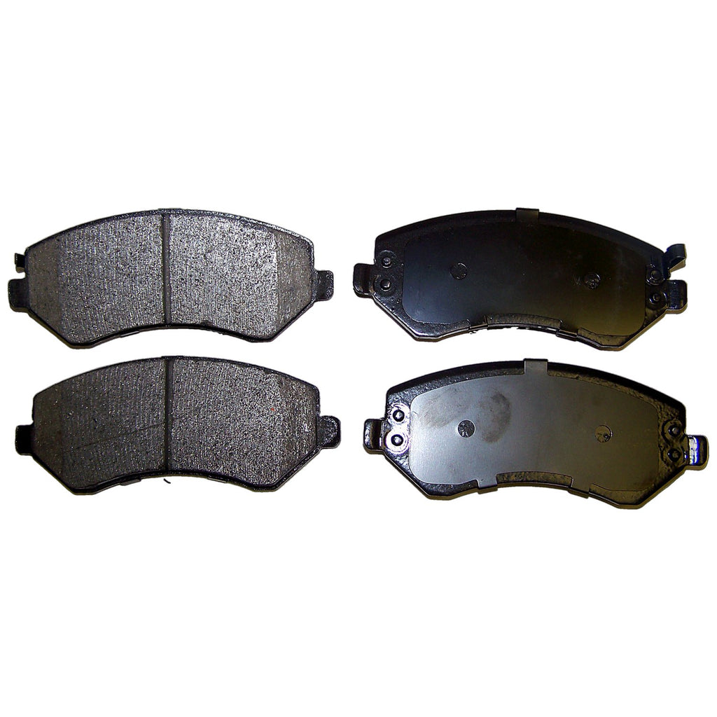 Crown Automotive Jeep Replacement 5066427T Front Brake Pad Set for 2002-2007 Jeep KJ Liberty, Left and Right for Select Jeep Liberty