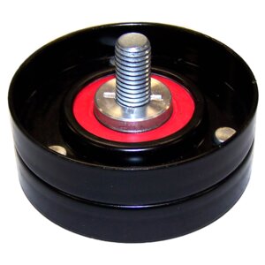 Crown Automotive Jeep Replacement 5066938AA Drive Belt Idler Pulley for 02-07 Jeep KJ Liberty w/ 2.5L Dsl. or 2.8L Dsl. Eng. for Select Chrysler Grand Voyager, Chrysler Town & Country, Chrysler Voyager, Dodge Caravan, Dodge Grand Caravan, Jeep Liberty