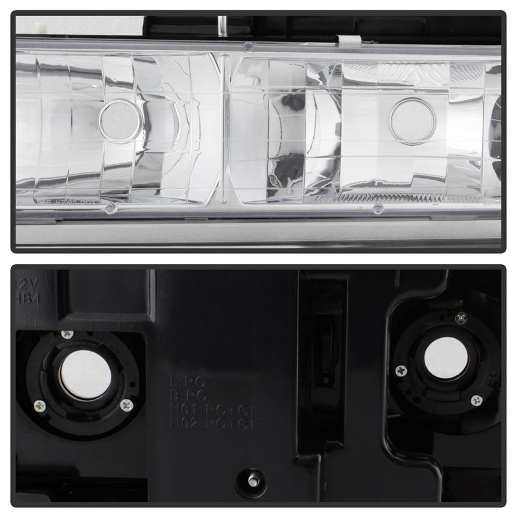 Spyder Auto 5069535 XTune Headlights for Select Chevrolet C1500, Chevrolet C1500 Suburban, Chevrolet C2500, Chevrolet C2500 Suburban, Chevrolet C3500, Chevrolet K1500, Chevrolet K1500 Suburban, Chevrolet K2500, Chevrolet K2500 Suburban, Chevrolet K3500,