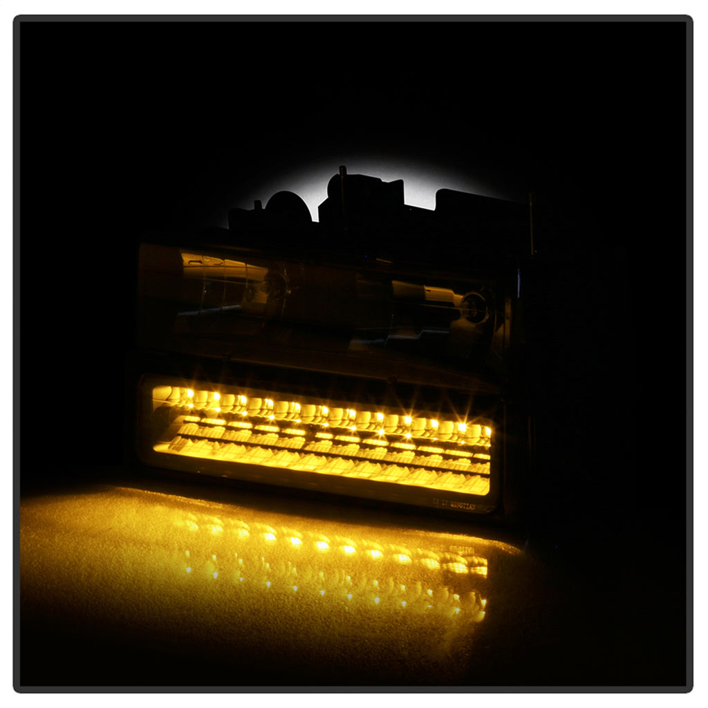 Spyder Auto 5069542 XTune Bumper Headlights/Corner Lights for Select Chevrolet Blazer, Chevrolet C1500, Chevrolet C1500 Suburban, Chevrolet C2500, Chevrolet C2500 Suburban, Chevrolet C3500, Chevrolet K1500, Chevrolet K1500 Suburban, Chevrolet K2500,