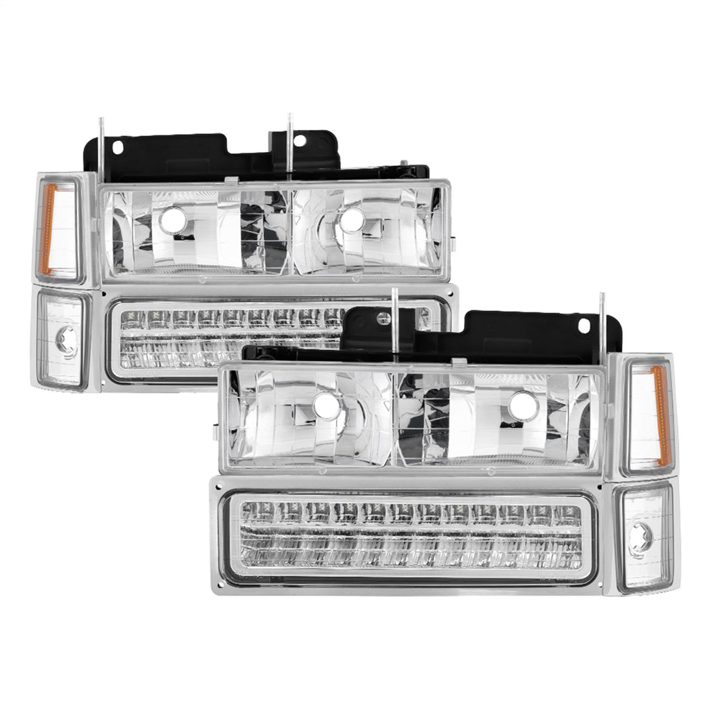 Spyder Auto 5069559 XTune Bumper Headlights/Corner Lights for Select Chevrolet Blazer, Chevrolet C1500, Chevrolet C1500 Suburban, Chevrolet C2500, Chevrolet C2500 Suburban, Chevrolet C3500, Chevrolet K1500, Chevrolet K1500 Suburban, Chevrolet K2500,