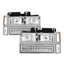 Load image into Gallery viewer, Spyder Auto 5069559 XTune Bumper Headlights/Corner Lights for Select Chevrolet Blazer, Chevrolet C1500, Chevrolet C1500 Suburban, Chevrolet C2500, Chevrolet C2500 Suburban, Chevrolet C3500, Chevrolet K1500, Chevrolet K1500 Suburban, Chevrolet K2500,