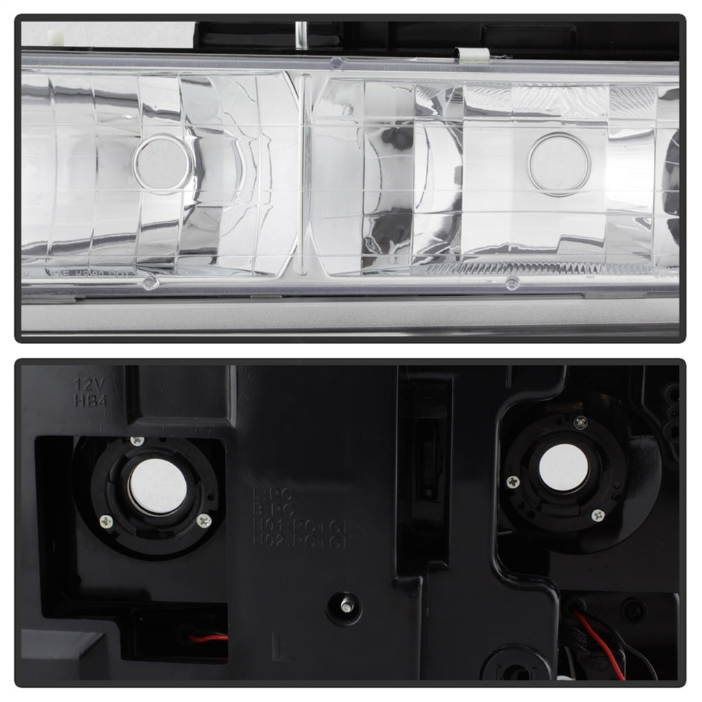 Spyder Auto 5069559 XTune Bumper Headlights/Corner Lights for Select Chevrolet Blazer, Chevrolet C1500, Chevrolet C1500 Suburban, Chevrolet C2500, Chevrolet C2500 Suburban, Chevrolet C3500, Chevrolet K1500, Chevrolet K1500 Suburban, Chevrolet K2500,