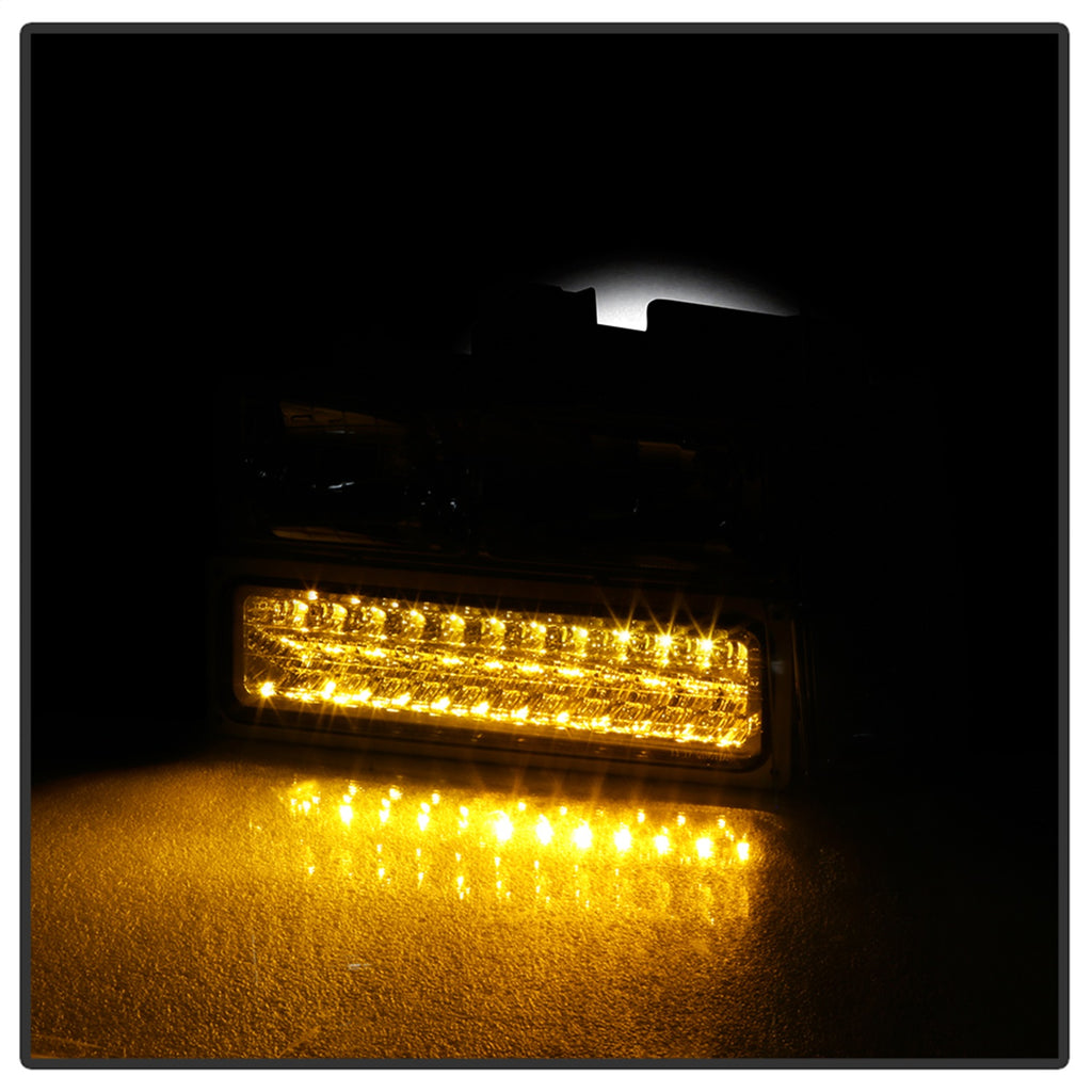 Spyder Auto 5069559 XTune Bumper Headlights/Corner Lights for Select Chevrolet Blazer, Chevrolet C1500, Chevrolet C1500 Suburban, Chevrolet C2500, Chevrolet C2500 Suburban, Chevrolet C3500, Chevrolet K1500, Chevrolet K1500 Suburban, Chevrolet K2500,