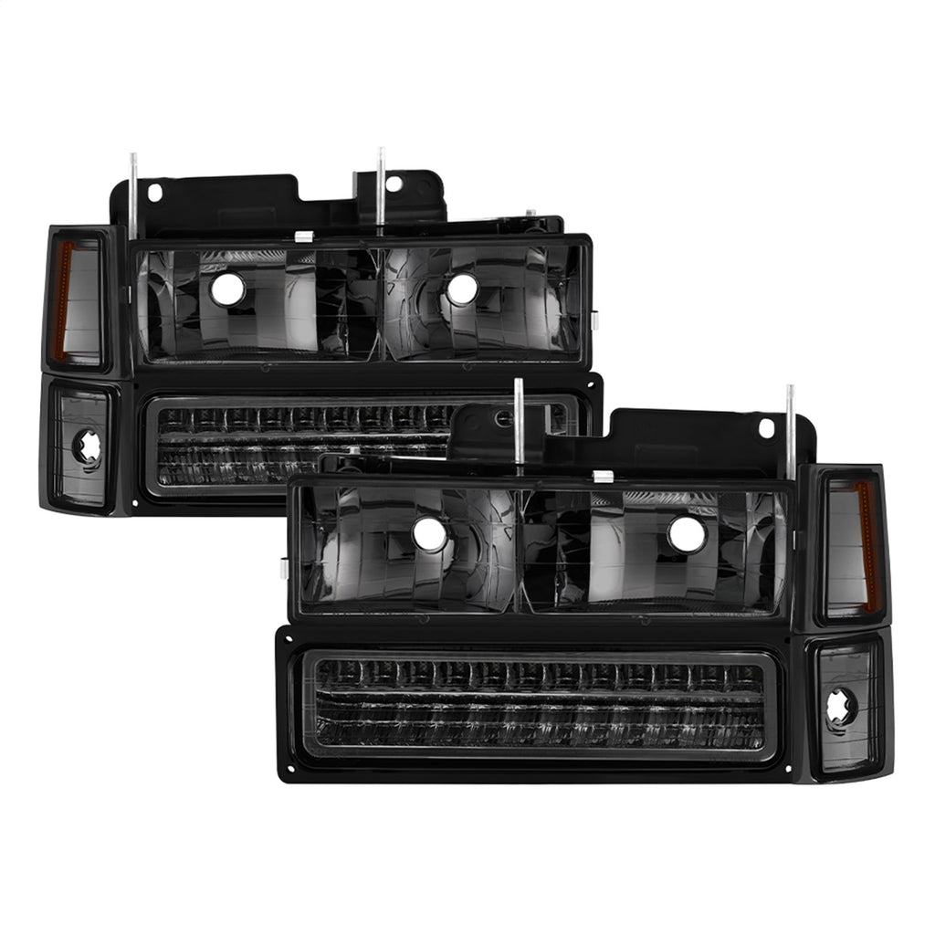 Spyder Auto 5069566 XTune Bumper Headlights/Corner Lights for Select Chevrolet Blazer, Chevrolet C1500, Chevrolet C1500 Suburban, Chevrolet C2500, Chevrolet C2500 Suburban, Chevrolet C3500, Chevrolet K1500, Chevrolet K1500 Suburban, Chevrolet K2500,