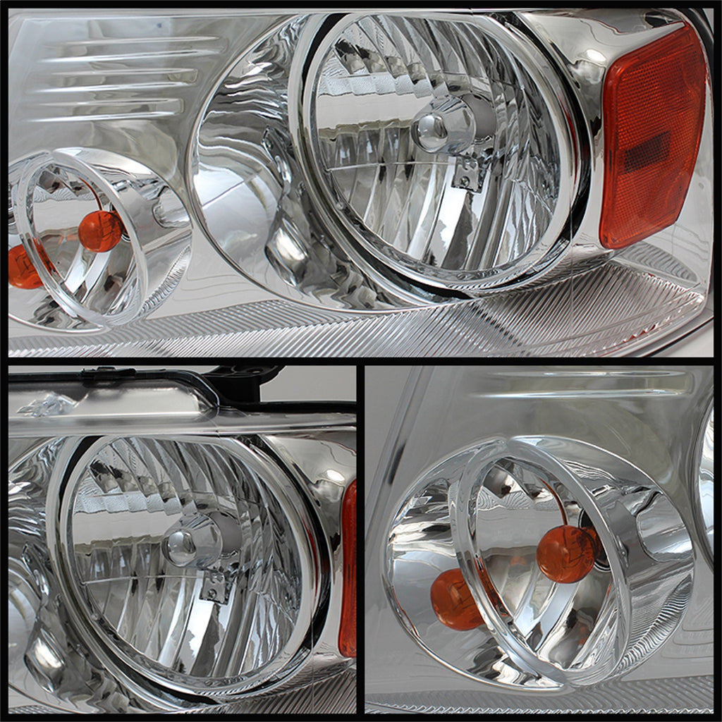 Spyder Auto 5069825 XTune Crystal Headlights for Select Ford F-150, Ford F-150 Heritage