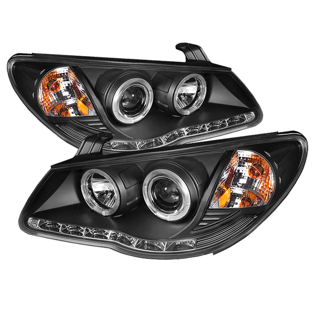 Spyder Auto 5070241 DRL LED Projector Headlights for Select Hyundai Elantra