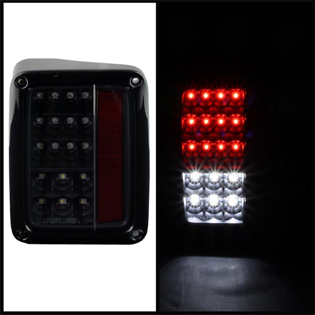 Spyder Auto 5070395 LED Tail Lights for Select Jeep Wrangler, Jeep Wrangler JK
