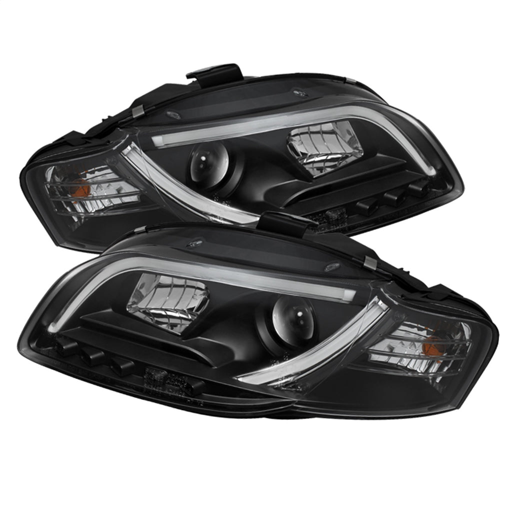 Spyder Auto 5071842 DRL LED Projector Headlights for Select Audi A4, Audi A4 Quattro