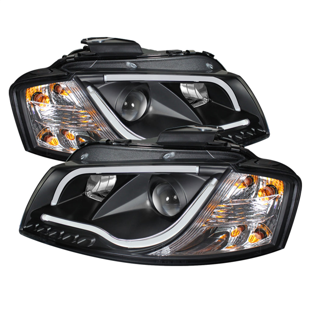 Spyder Auto 5071934 DRL LED Projector Headlights for Select Audi A3, Audi A3 Quattro
