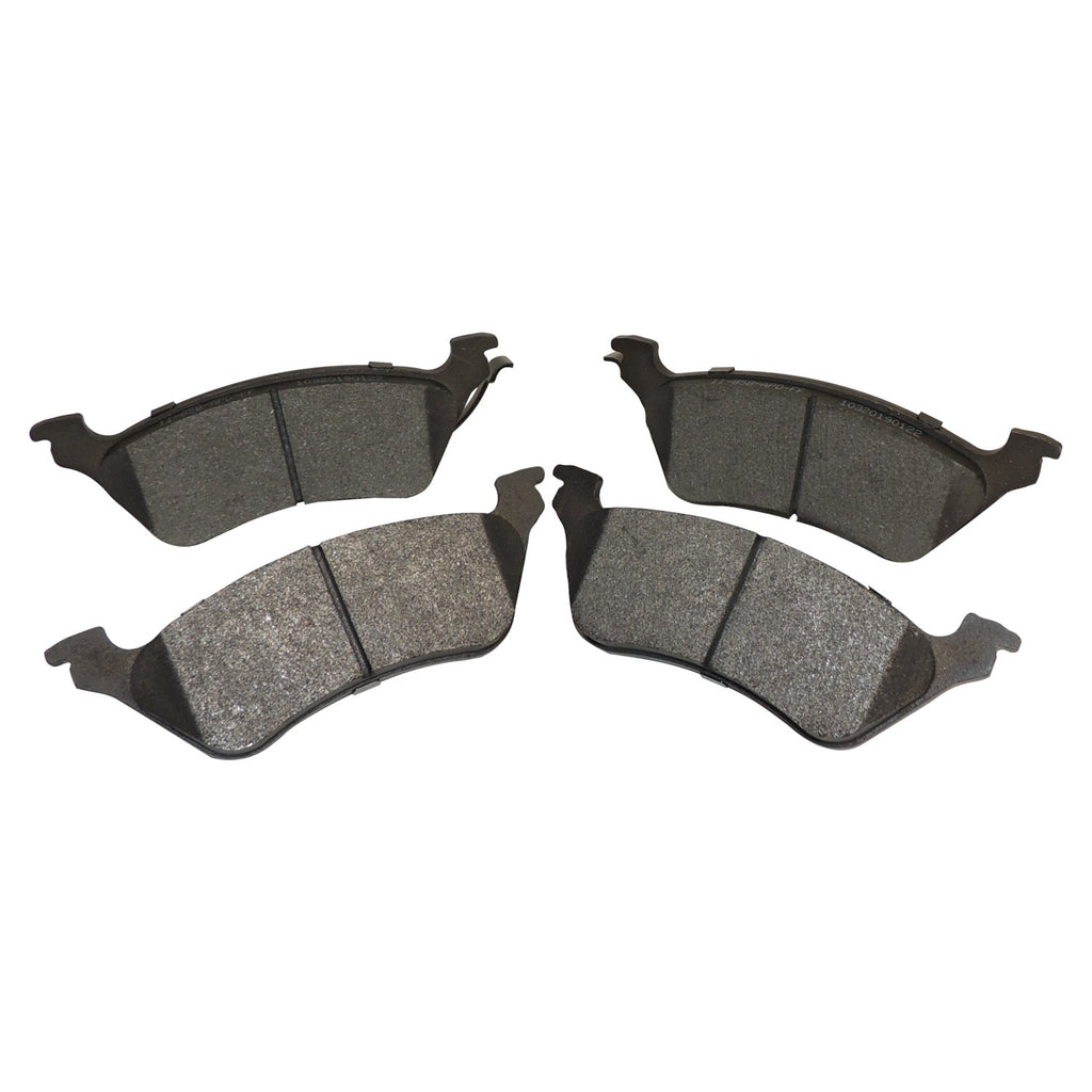 Crown Automotive Jeep Replacement 5071948AA Rear Brake Pad Set for 2001-2007 Chrysler, Dodge, & Plymouth RS Minivan