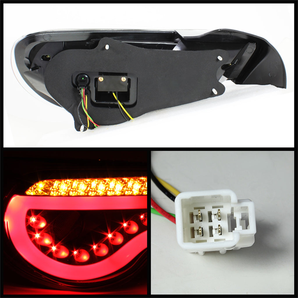 Spyder Auto 5072009 Light Bar LED Tail Lights for Select Scion FR-S, Subaru BRZ
