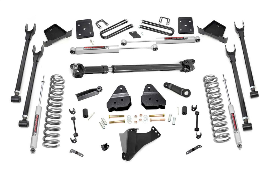 Rough Country 56021 Suspension Lift Kit w/Shocks for Select Ford F-250 Super Duty, Ford F-350 Super Duty