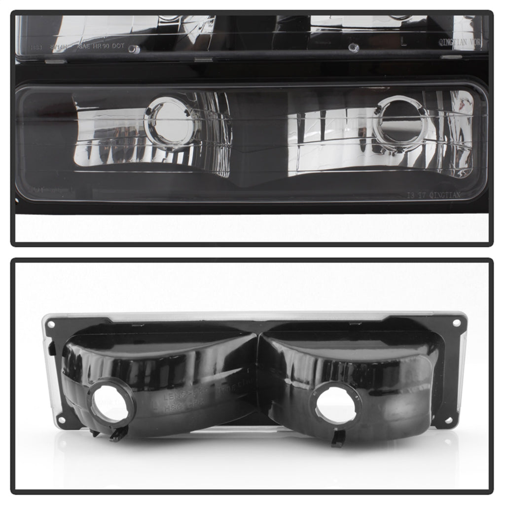 Spyder Auto 5072221 XTune Headlights for Select Chevrolet C1500, Chevrolet C1500 Suburban, Chevrolet C2500, Chevrolet C2500 Suburban, Chevrolet C3500, Chevrolet K1500, Chevrolet K1500 Suburban, Chevrolet K2500, Chevrolet K2500 Suburban, Chevrolet K3500,