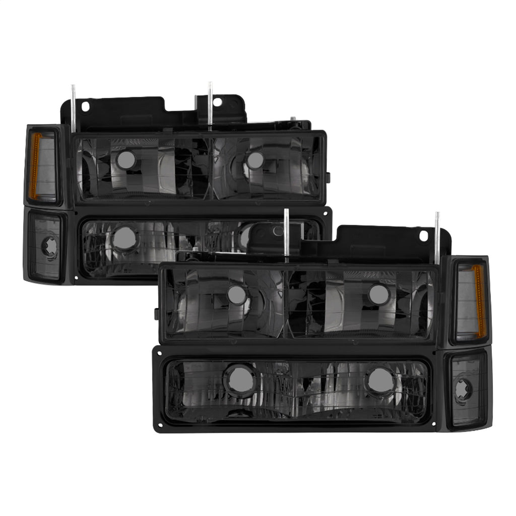 Spyder Auto 5072238 XTune Headlights for Select Chevrolet C1500, Chevrolet C1500 Suburban, Chevrolet C2500, Chevrolet C2500 Suburban, Chevrolet C3500, Chevrolet K1500, Chevrolet K1500 Suburban, Chevrolet K2500, Chevrolet K2500 Suburban, Chevrolet K3500,