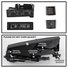 Load image into Gallery viewer, Spyder Auto 5072238 XTune Headlights for Select Chevrolet C1500, Chevrolet C1500 Suburban, Chevrolet C2500, Chevrolet C2500 Suburban, Chevrolet C3500, Chevrolet K1500, Chevrolet K1500 Suburban, Chevrolet K2500, Chevrolet K2500 Suburban, Chevrolet K3500,