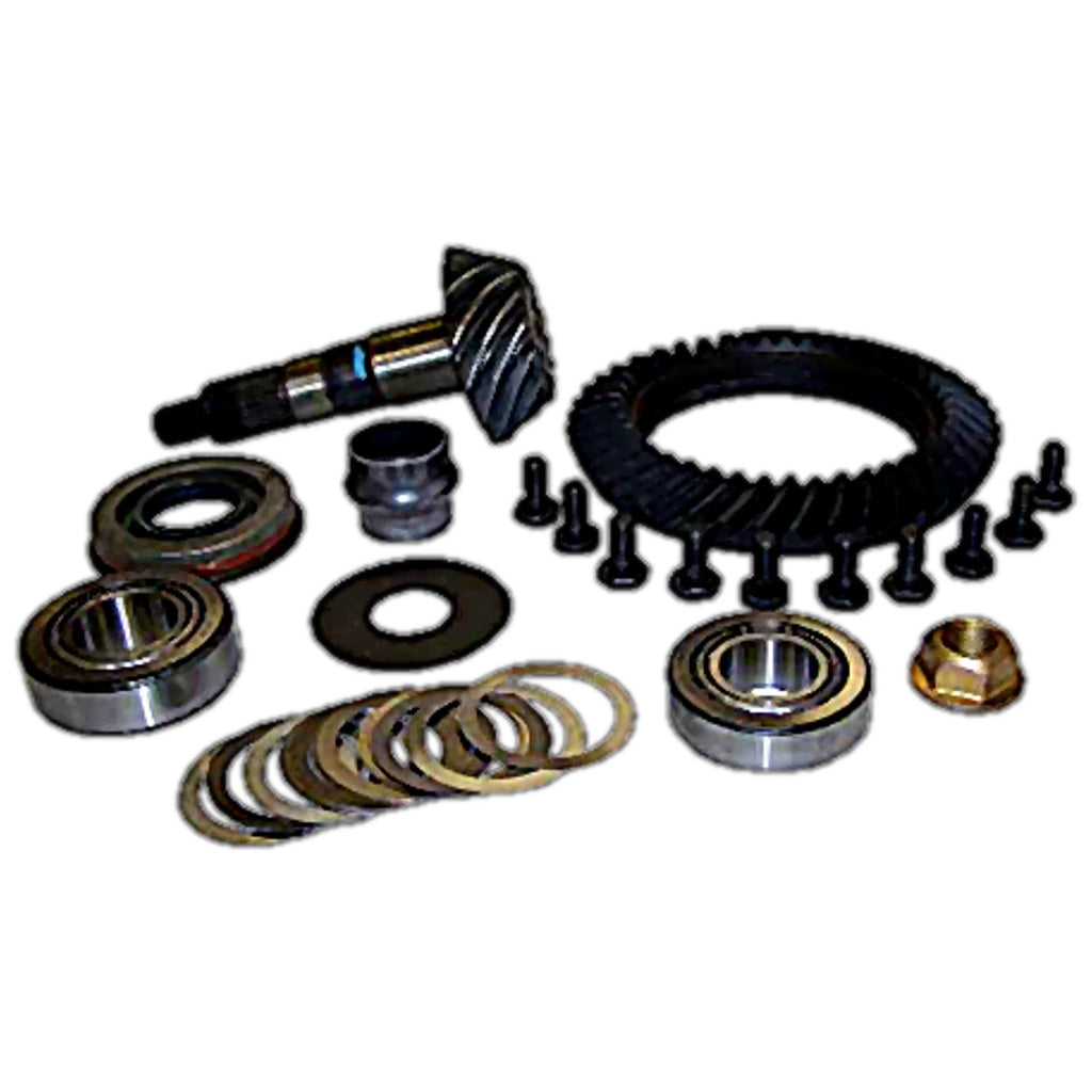 Crown Automotive Jeep Replacement 5072997AB Ring & Pinion Kit for Select Jeep 02-06 TJ, XJ w/ Dana 30 Front Axle: 3.07 Ratio