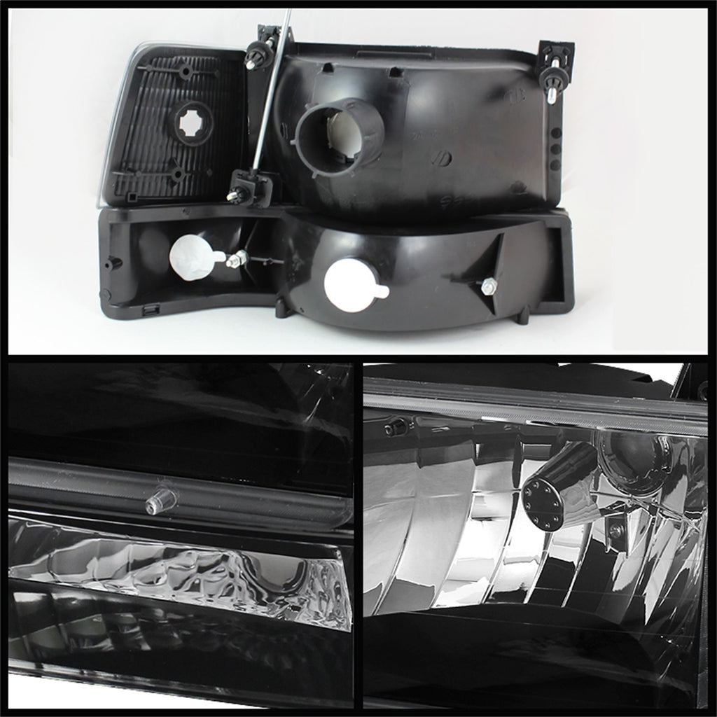 Spyder Auto 5073136 XTune Bumper Headlights/Corner Lights for Select Ford Bronco, Ford F-150