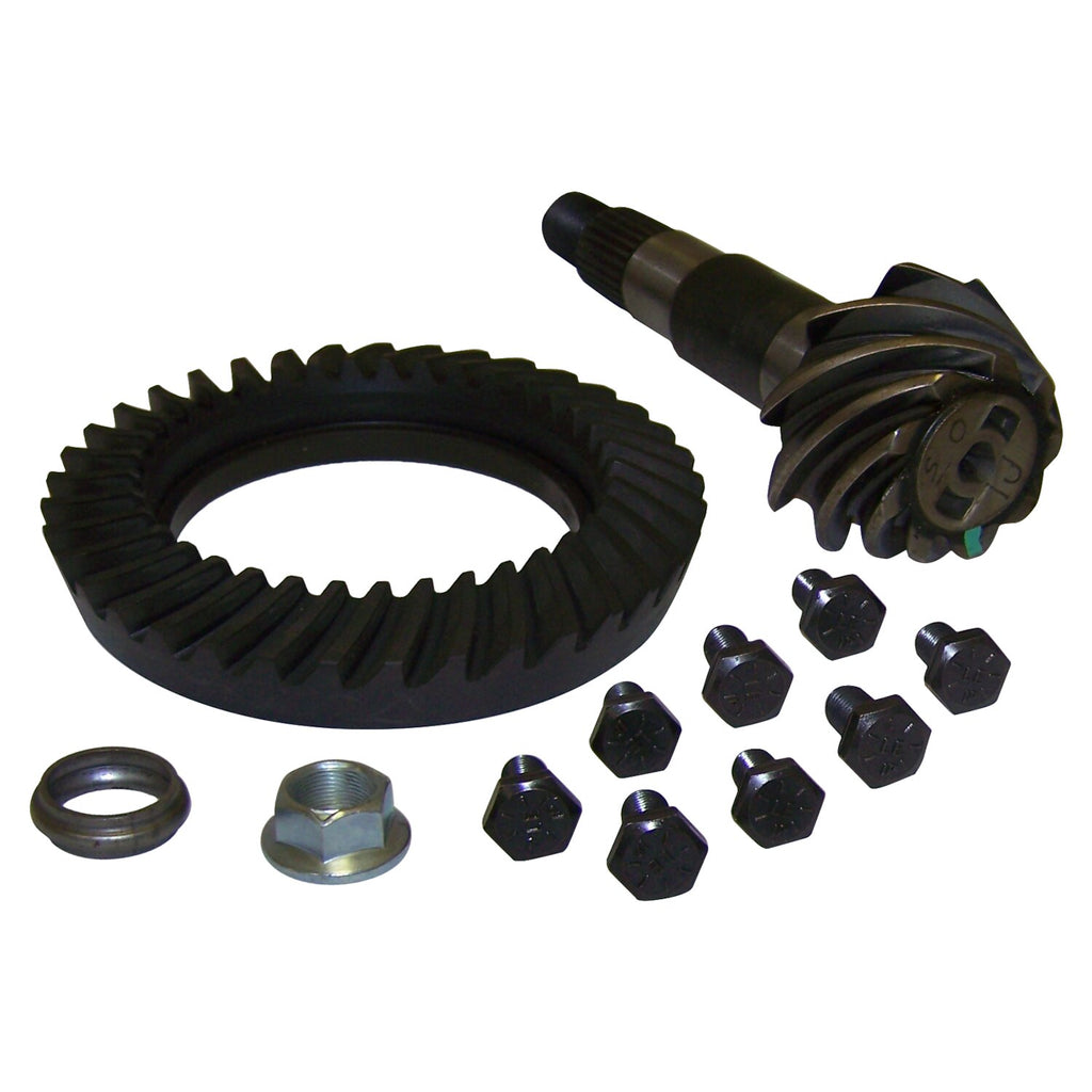 Crown Automotive Jeep Replacement 5073266AB Ring & Pinion Kit for Select Jeep 00-06 TJ, XJ w/ Dana 35 Rear Axle, 4.11 Ratio