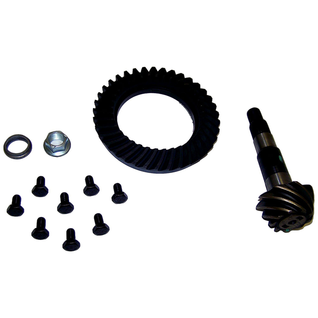 Crown Automotive Jeep Replacement 5073266AB Ring & Pinion Kit for Select Jeep 00-06 TJ, XJ w/ Dana 35 Rear Axle, 4.11 Ratio