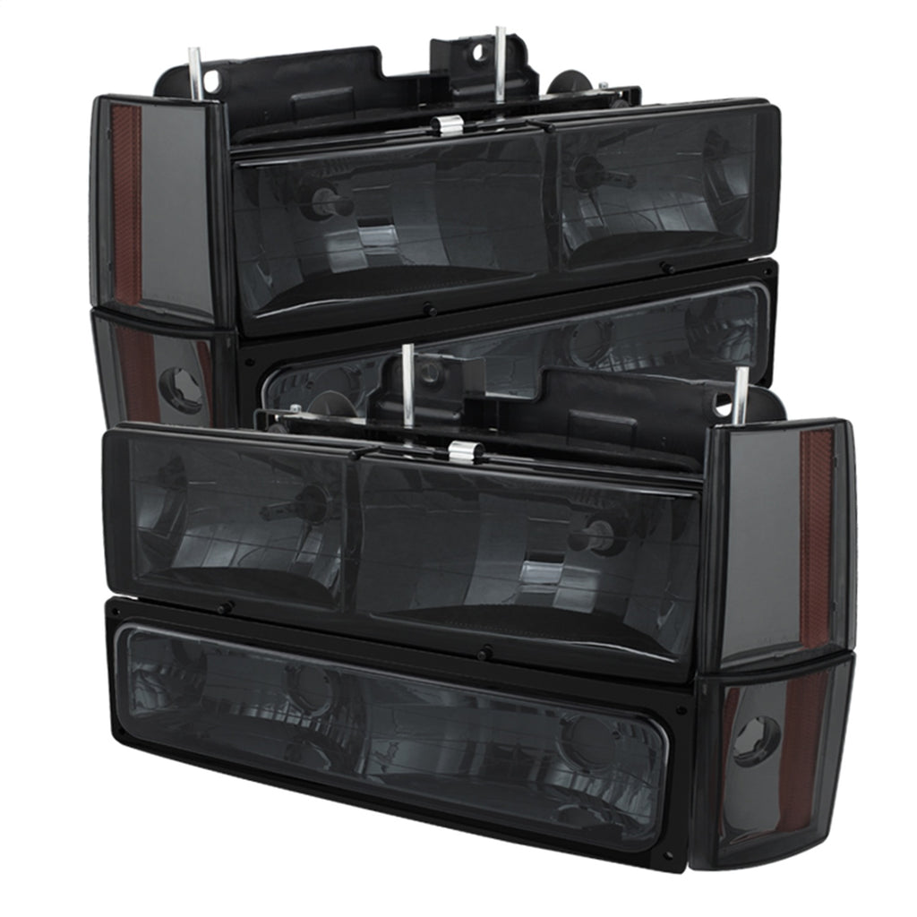 Spyder Auto 5073525 XTune Crystal Headlights for Select Chevrolet Blazer, Chevrolet C1500, Chevrolet C2500, Chevrolet C3500, Chevrolet K1500, Chevrolet K2500, Chevrolet K3500, Chevrolet R2500, GMC K1500, GMC K2500, GMC K3500, GMC V3500, GMC Yukon