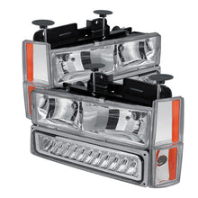 Load image into Gallery viewer, Spyder Auto 5073549 XTune Crystal Headlights for Select Chevrolet Blazer, Chevrolet C1500, Chevrolet C2500, Chevrolet C3500, Chevrolet K1500, Chevrolet K2500, Chevrolet K3500, Chevrolet R2500, GMC K1500, GMC K2500, GMC K3500, GMC V3500, GMC Yukon