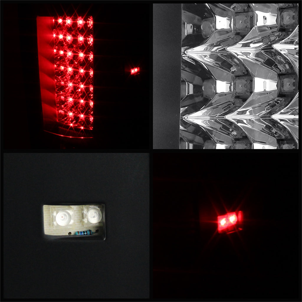Spyder Auto 5073716 XTune LED Tail Lights for Select Chevrolet Silverado 1500, GMC Sierra HD