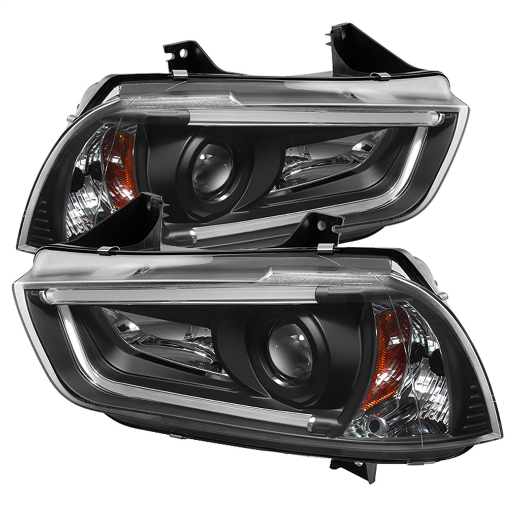 Spyder Auto 5074188 DRL Projector Headlights for Select Dodge Charger