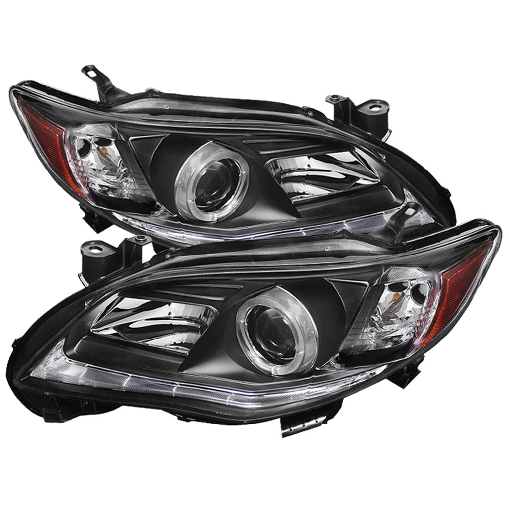 Spyder Auto 5074263 DRL LED Projector Headlights for Select Toyota Corolla