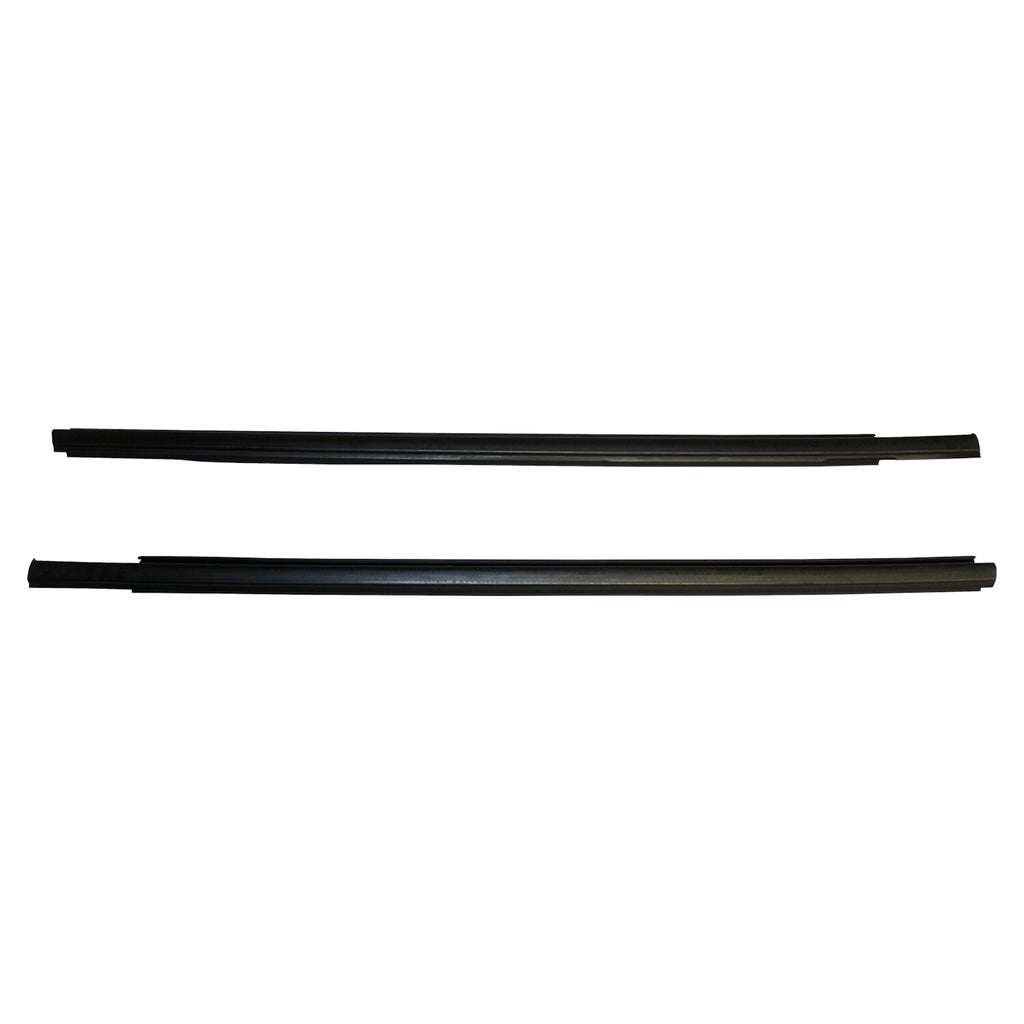 Crown Automotive Jeep Replacement 5074714K Front Outer Door Glass Weatherstrip Set for 2007-2017 Jeep MK Compass for Select Jeep Compass