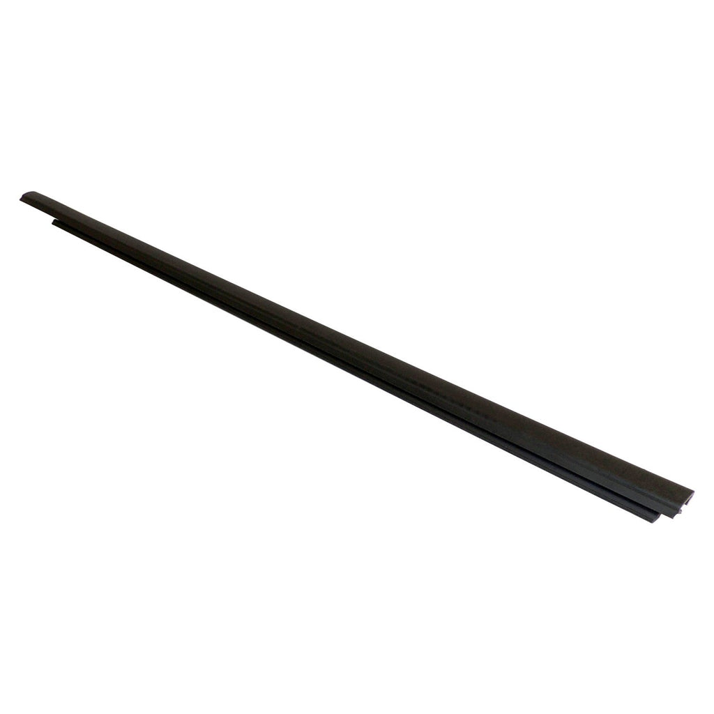 Crown Automotive Jeep Replacement 5074715AG Left Front  Door Glass Weatherstrip for 2007-2017 Jeep MK Compass (Outer), Black for Select Jeep Compass