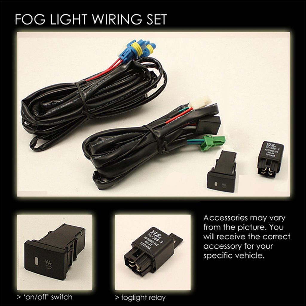Spyder Auto 5075123 OEM Fog Lights for Select Toyota Tacoma