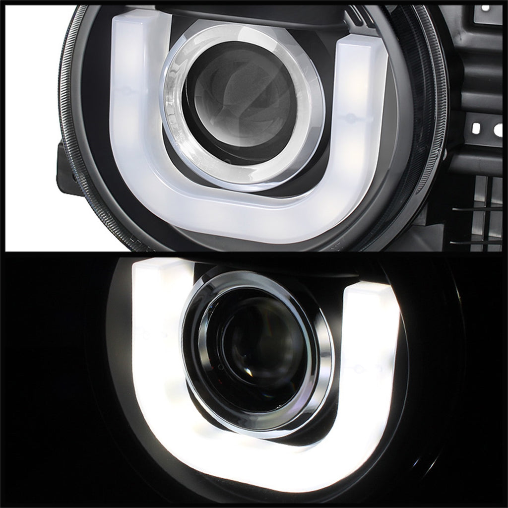 Spyder Auto 5075314 DRL LED Projector Headlights for Select Toyota FJ Cruiser