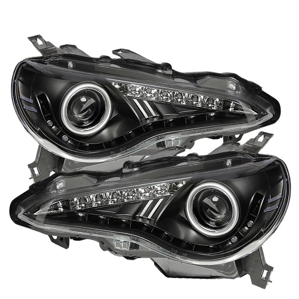 Spyder Auto 5075475 DRL LED Projector Headlights for Select Subaru BRZ