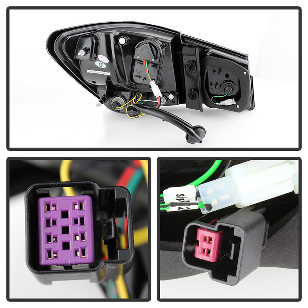 Spyder Auto 5076595 Light Bar LED Tail Lights for Select Chevrolet Cruze, Chevrolet Cruze Limited