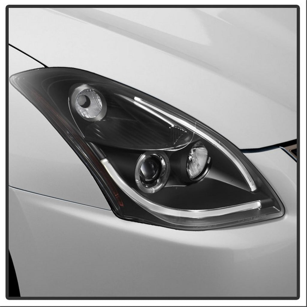 Spyder Auto 5076830 Halo DRL LED Projector Headlight for Select Nissan Altima