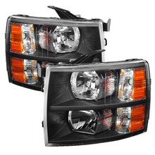 Load image into Gallery viewer, Spyder Auto 5076991 XTune Crystal Headlights for Select Chevrolet Silverado 1500, Chevrolet Silverado HD, Chevrolet Silverado HD
